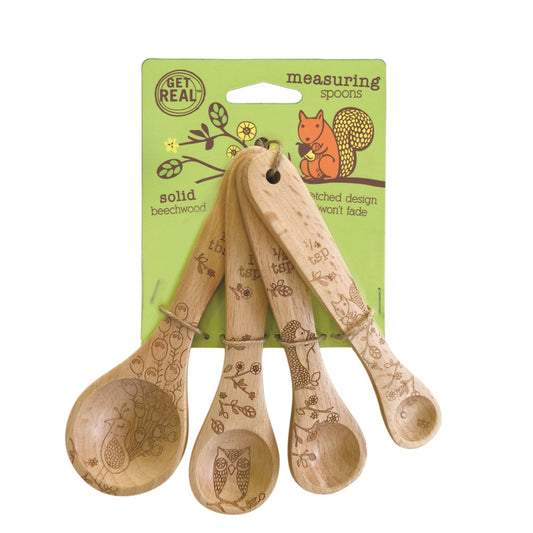 Set of Four  Measuring Spoons